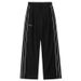 Men's Casual Straight Leg Pants Comfortable Loose Fit Trousers Elastic Waist Striped Design Spring Autumn_viptrois.com