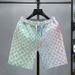 Men's Clothing Simple Men's Shorts Casual Loose Versatile Shorts 2024 New Men's Pants Summer Thin Mid-length Pants_viptrois.com