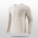 Men's Outdoor Performance Long Sleeve T-Shirt – Stretchable & Breathable Hiking & Camping Top (Black, Army Green, Beige, EU Sizing M-5XL)_viptrois.com