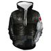Pure 2021 Foreign Trade New Winter Soldier Series 3D Printed Men's Hooded Cardigan Sports Sweatshirt Cosplay_viptrois.com