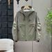 Classic Embroidered Small Logo On The Chest, Embroidered Hooded Zipper Jacket, Versatile For Men And Women_viptrois.com