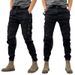 Men's Tactical Cargo Pants – Military-Inspired, Straight-Leg, Multi-Pocket (Black/Grey/Green/Khaki, M-5xl)_viptrois.com