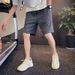 Men's Clothing Shorts men's casual pants summer thin loose sports pants beach pants outer wear trendy brand shorts_viptrois.com