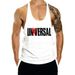 Men's Clothing Fitness Brothers Muscle Loose Casual Sports Basketball Running I Shaped Vest Cotton_viptrois.com