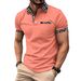 2025 Summer New Men's Fashion Slim And Comfortable Shirt Chest Pocket Lapel Button Business Color Match Casual Breathable T-shirt_viptrois.com