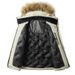 Men's Loose Fit Winter Jacket With Graphene & White Duck Down – Lightweight Warm Coat (Black/Off-White/Army Green, Sizes S-7XL)_viptrois.com
