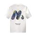 Casual Short Summer Printed Men's New Round Neck T-shirt Trendy Letter American Fashion Versatile Half Sleeved Top_viptrois.com