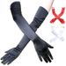 Unisex Satin satin gloves Wedding performance ball gloves Costume Accessories Dance gloves_viptrois.com