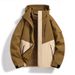 Men's Clothing Outdoor Jacket Splash Proof Detachable Outdoor Mountaineering Travel Jacket_viptrois.com