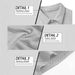 New Men's Solid Color Jacquard Shirt Casual Short Sleeve Shorts Two-piece Set_viptrois.com