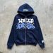 New Popular European And American 3D Printing Digital Casual Fashion Loose Men's Camouflage Hooded Zipper Sweater_viptrois.com