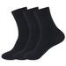 Women's mid-tube socks Solid color loose stockings soft cotton socks wicking casual socks for women_viptrois.com