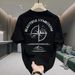 Summer Heavyweight Pure Cotton Short T-Shirt For Men, Brand, Loose Casual Round Neck Printed Tee, Hong Kong Style,_viptrois.com