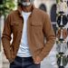Autumn New American Workwear Casual Loose Lapel Corduroy Jacket For Men_viptrois.com