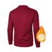 New Autumn And Winter Fleece-Lined Crew Neck Printed Youth Trend Pullover Slim Fit Men's Sweatshirt_viptrois.com