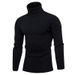 Loom European And American Foreign Trade Cross-Border Men's Knitted Autumn Winter New High Collar Youth Color Base_viptrois.com