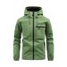 Spring And Autumn New Men's Hooded Casual Waterproof Outdoor Jacket Tooling Jacket_viptrois.com