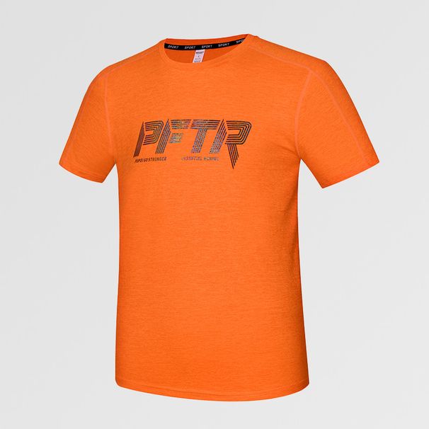 Men's Clothing Summer Sports T Shirts Round Neck Quick Drying Breathable Loose Elastic Short Sleeved Running Fitness Tops_viptrois.com