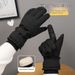 Pulse Winter Cold-Proof Warm Men Water-Repellent Anti-Slip Touchscreen Fleece-Lined Thickened Outdoor Cycling Ski Gloves Women_viptrois.com