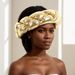 New Twist Braid Muslim Multi Color Elastic Hair Band_viptrois.com