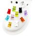 Resin Bear Cute Shoe Buckle Shoes Flower Cartoon Garden Shoe Accessories Gift_viptrois.com