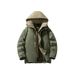 Men's Jacket 2025 Winter Hooded Couple Two-Piece Mountain Style 90% White Duck Down Color Block Warm Loose Coat For_viptrois.com