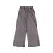 Men's Clothing 350g80 Cotton Washed Old Sweatpants Retro Style Big Terry Big Size Pants OVERSIZE Lace Up_viptrois.com