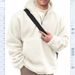 2025 Cross-Border New European And American Men's Loose Casual Zipper Hooded Flannel Printed Sweatshirt For Men_viptrois.com