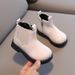 Child's shoes Fashion children's fashion boots Boys single boots Girls fashion ankle boots windproof warm tide_viptrois.com