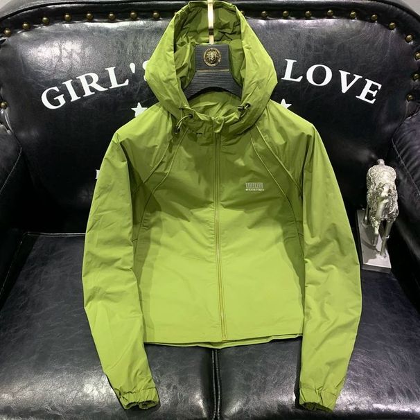 Fashion Trendy Brand Hooded Jacket Embroidered Letter Jacket Men's Autumn New Outdoor Mountaineering Jacket Top Handsome_viptrois.com
