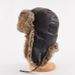 Trapper Hats Fur hat men's winter vintage Lei Feng hat ear protection against wind and cold riding head round locomotive hat_viptrois.com