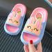 2023 New Children's Summer Girl Cute Fashion Anti slip Soft Sole Home Parent Child Rabbit Cool Slippers_viptrois.com