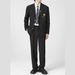 DK Men's Black Suit Casual Youthful School Style Japanese Uniform for Graduation Class Attire Set with Suit And Trousers_viptrois.com