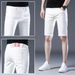 Men's Clothing Summer Thin Korean Style Trendy Slim Shorts Trendy Brand Color Shorts_viptrois.com