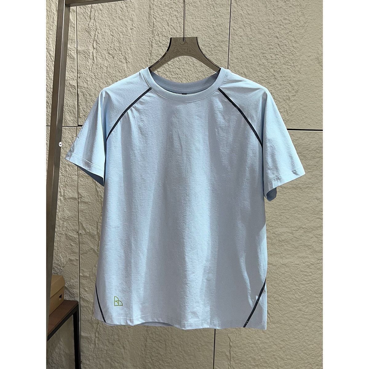 Men's Moisture-Wicking Quick-Dry Short Sleeve T-Shirt, Lightweight Breathable Round Neck Tee For Outdoor Sports And Casual Wear_viptrois.com