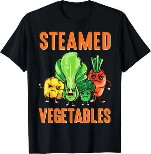 T-shirtt-shirtfunny Vegan Vegetarian 2026 Steamed Vegetables Gift_viptrois.com