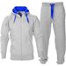 Men's Clothing New Men's Casual Sweater Suit Hip Hop Style Hoodie ZK35_viptrois.com