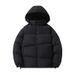 Men's Clothing Winter Men's Short Down Jacket Printed Thickened Men's And Women's Korean Style Youth Winter Clothes Hooded Puffer Jacket_viptrois.com