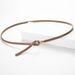 New Women's High-end Exquisite Versatile Knotted Decorative Thin Fashion Dress Sweater Waist Belt_viptrois.com