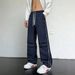 Men's Quick-Dry Casual Pants - Summer Breathable Straight Fit Trousers With Striped Design, Durable & Versatile For Daily Wear_viptrois.com