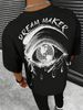 Kreatives Grafik Bedrucktes T-Shirt 2025, Sommermode, Trend, Baumwolle, Kurzärmelig, Lockeres Und Bequemes Rundhals-Top, Herrenbekleidung_viptrois.com