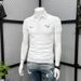Men's Clothing Summer High End Embroidery Slim Lapel Short Sleeve Versatile New Style Trendy Handsome Casual T Shirt_viptrois.com