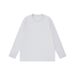Men's Clothing Heavy Long Sleeved Round Neck T Shirt Men's Autumn Loose Sweater Solid Color Small Neckline Bottoming Shirt Inner Wear_viptrois.com