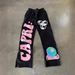 Men's Clothing High street national trend pants high street brand men and women loose printed trousers_viptrois.com