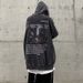Pure Cotton High Street Vibe Versatile Hoodie For Men, Washed Made Old American Style Trendy And Handsome Hooded Jacket_viptrois.com