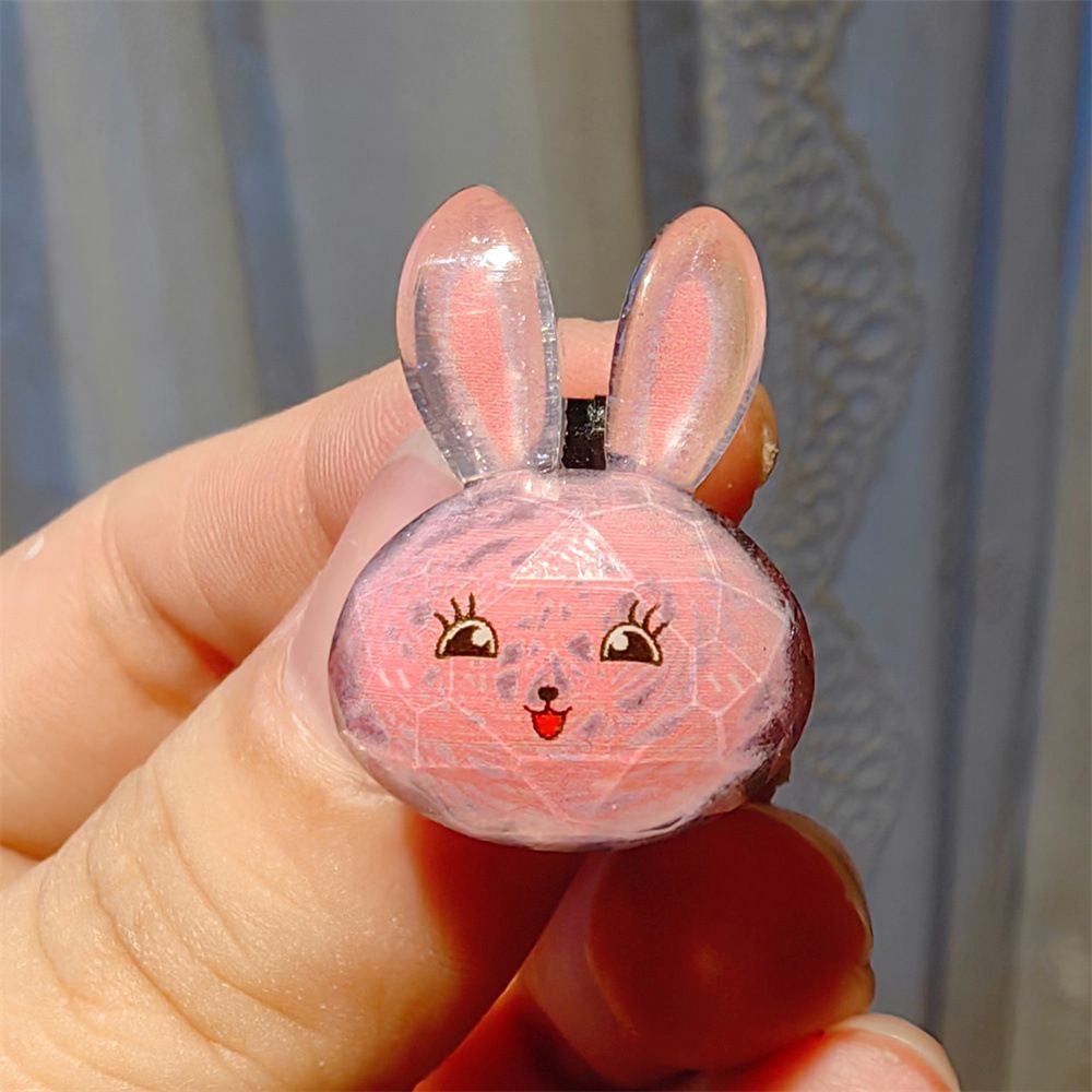 Kids Shoe Charms - Glitter Princess & Ice Cream Bunny Decor With Rainbow Clips (Detachable Shoe Accessories For Girls)_viptrois.com