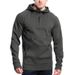 Men's Clothing New Long Sleeved Stand Up Collar Casual Pullover Hooded Half Zip Block Plus Velvet Sweatshirt_viptrois.com