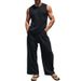 Men's Clothing Spring And Summer New Men's Casual Sports Suits Street Trend Sleeveless Vest Trousers Two Piece Suit_viptrois.com