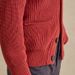 Men's Stylish Turn-Down Collar Knit Sweater - Classic Long Sleeve Cardigan For Autumn & Winter, Slim Fit, Solid Color, Comfortable & Warm_viptrois.com