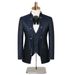 Men's Clothing Wedding Suit Groomsmen Three Piece Suit_viptrois.com